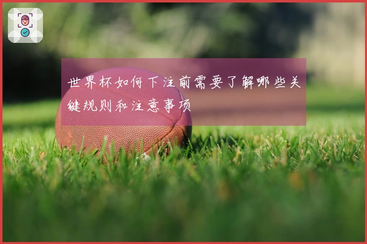 世界杯如何下注前需要了解哪些关键规则和注意事项